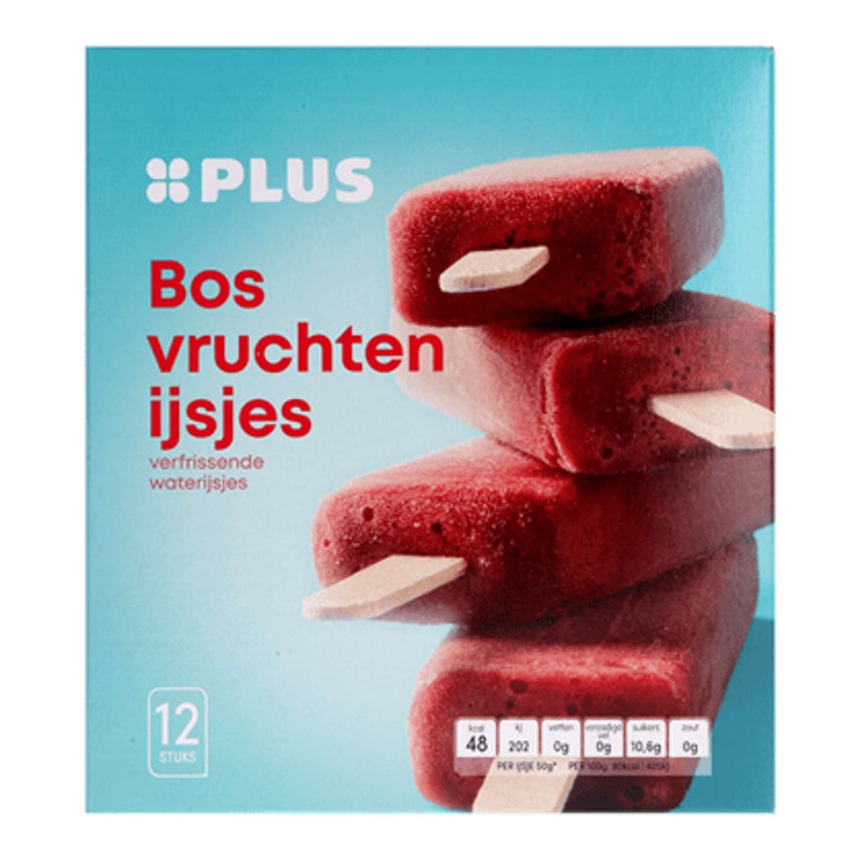 PLUS Bosvruchten Ijsjes