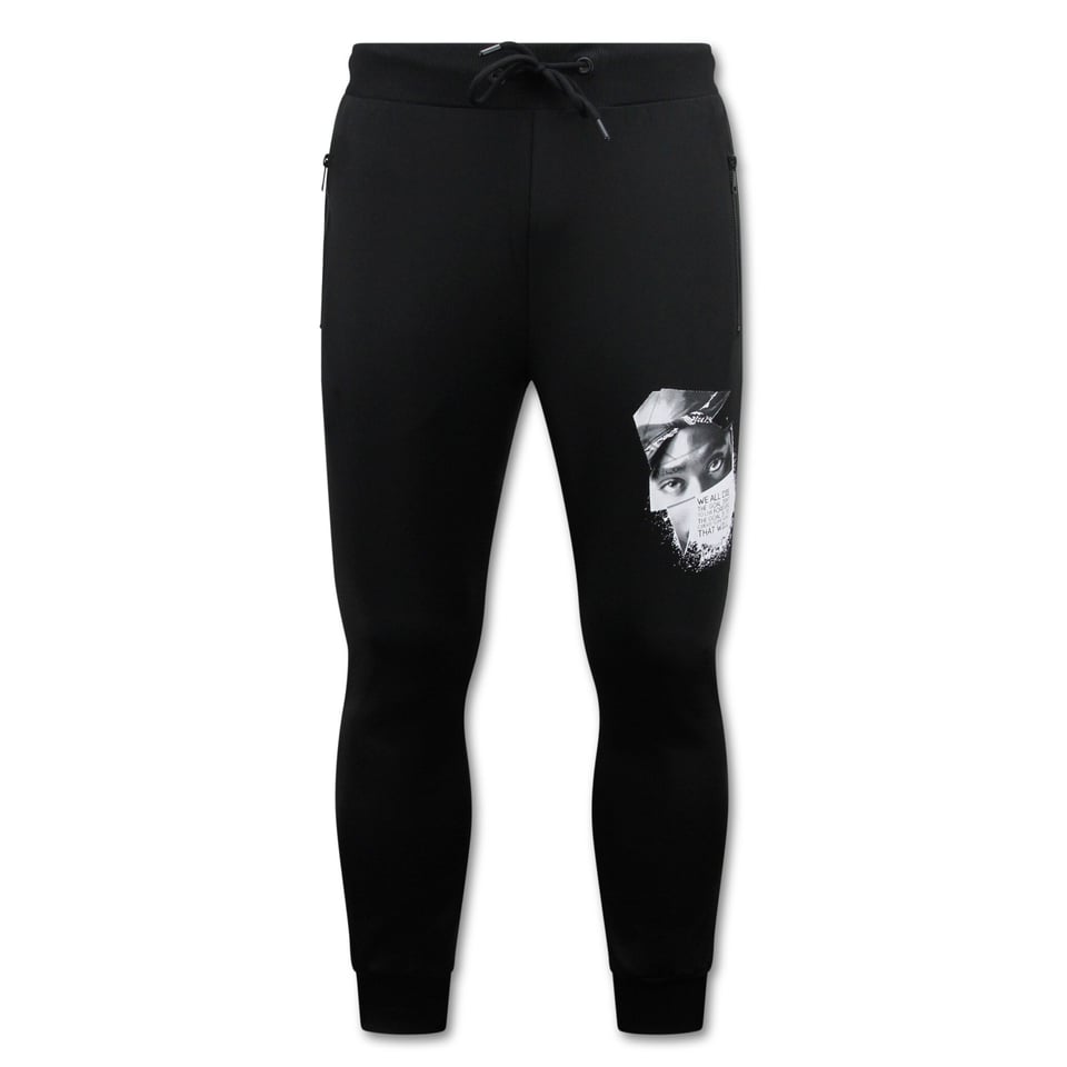 Joggingpak Heren Tupac Shakur - Huispak - 2Pac Trainingspak - 267 - Zwart