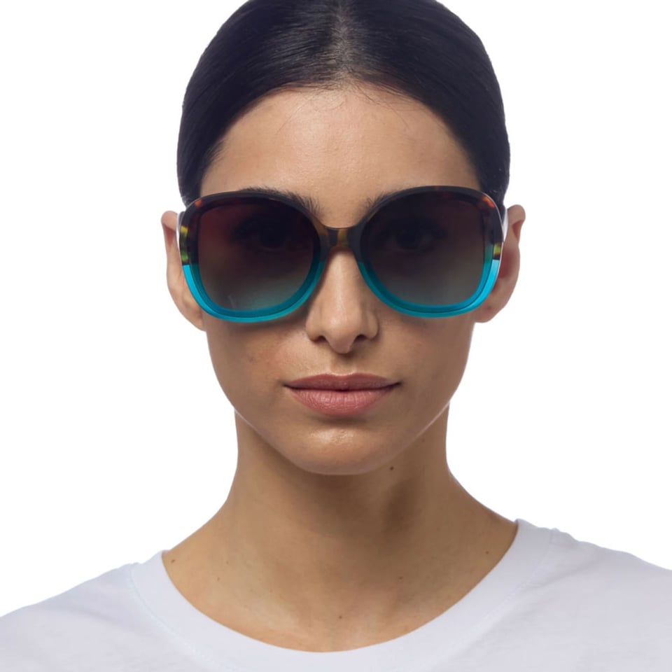 Zonnebril ANNA Butterfly Havana Blue OK019-HB