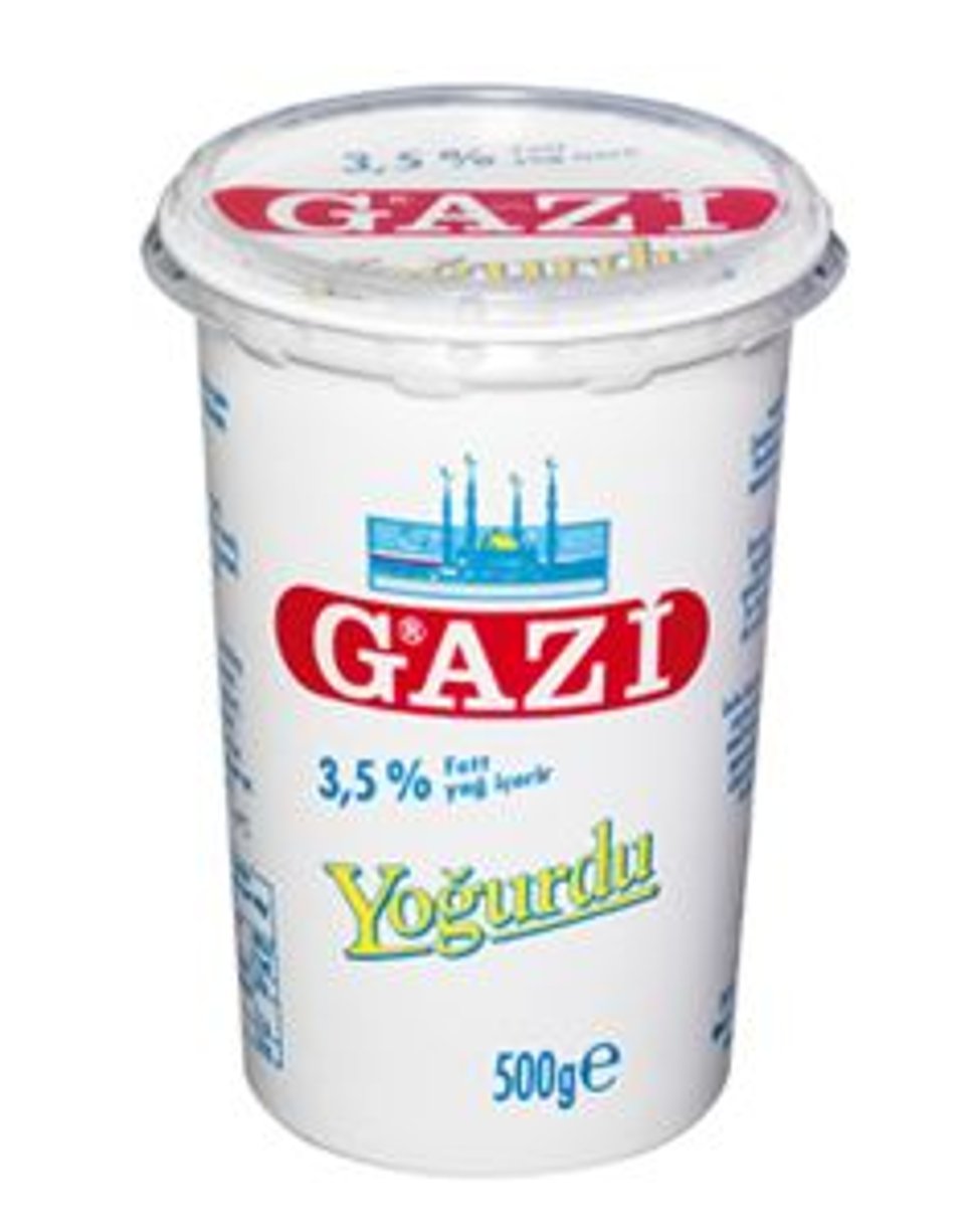 Gazi Yoghurt 3,5% 500 Gr
