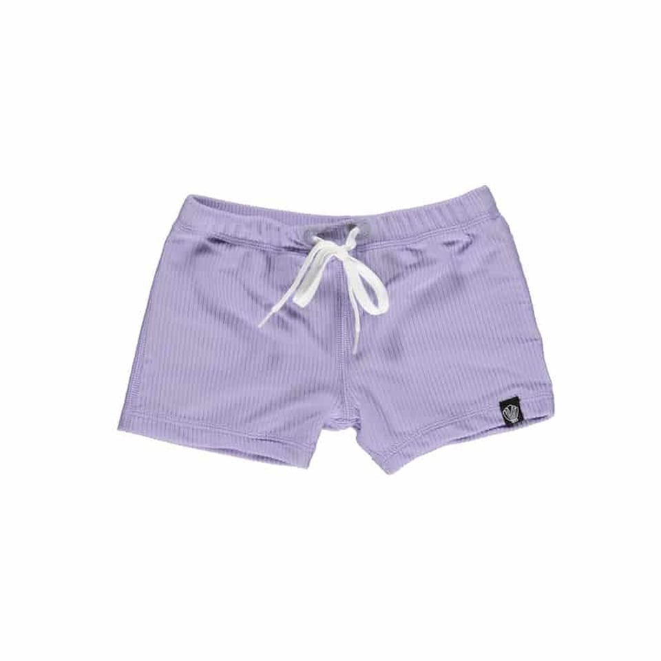 Beach & Bandits Lavender Ribbed Swimshort