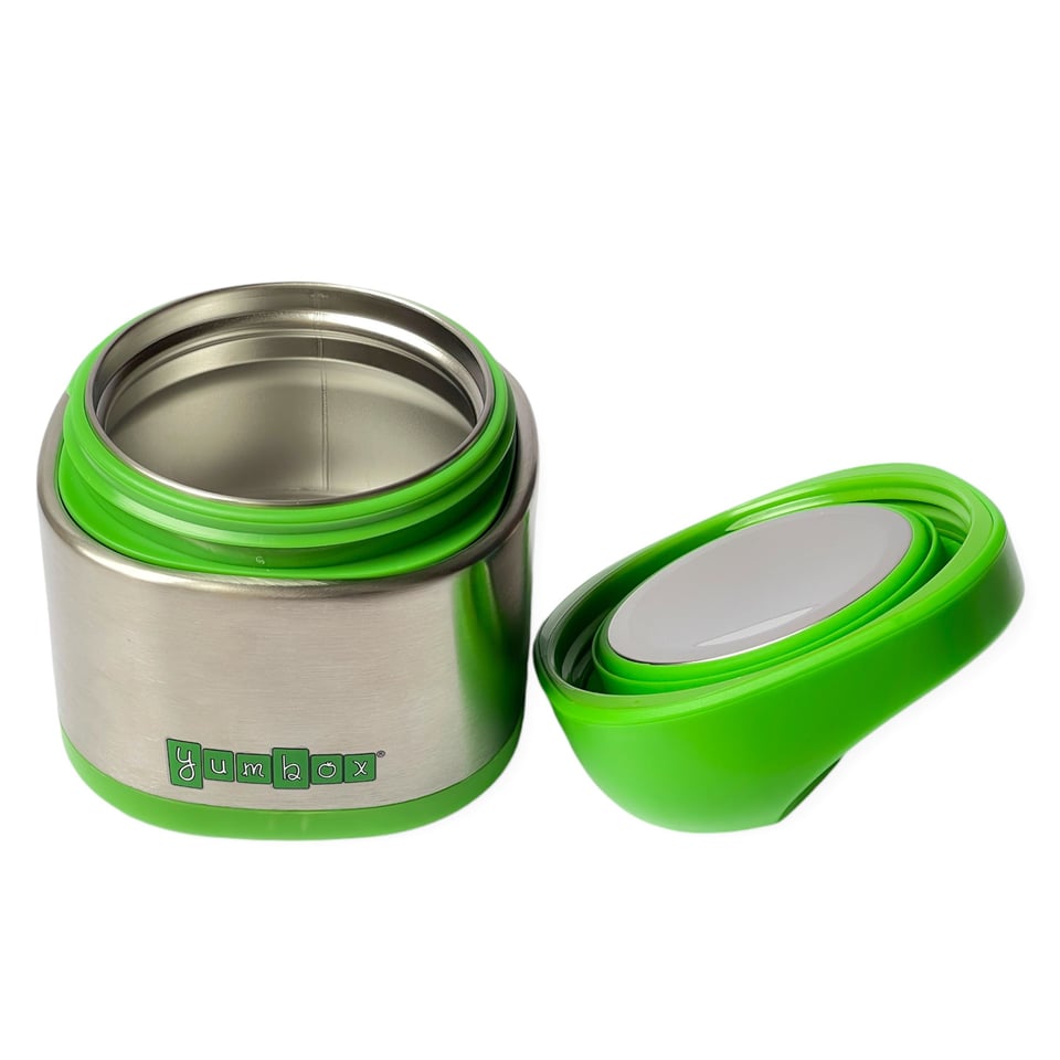 Yumbox Cubi Thermos Voedselpot Appel Groen 295ml - Groen