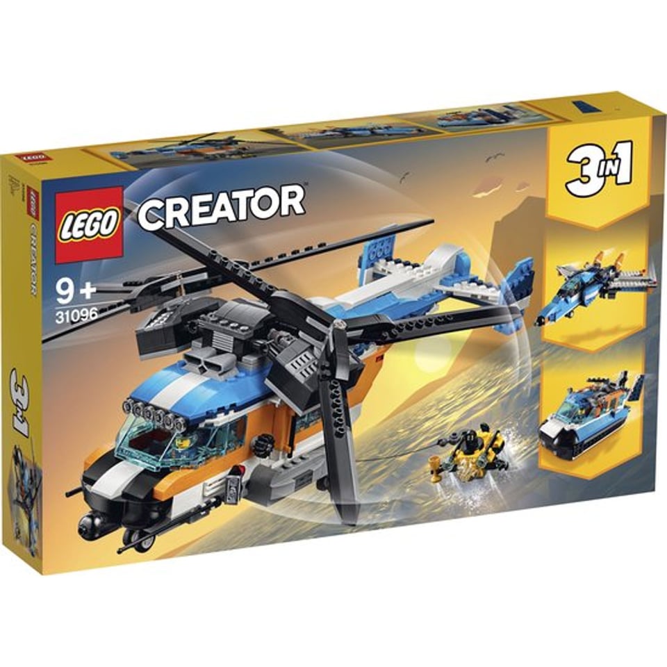 Lego Creator 31096 Dubbel-Rotor Helikopter