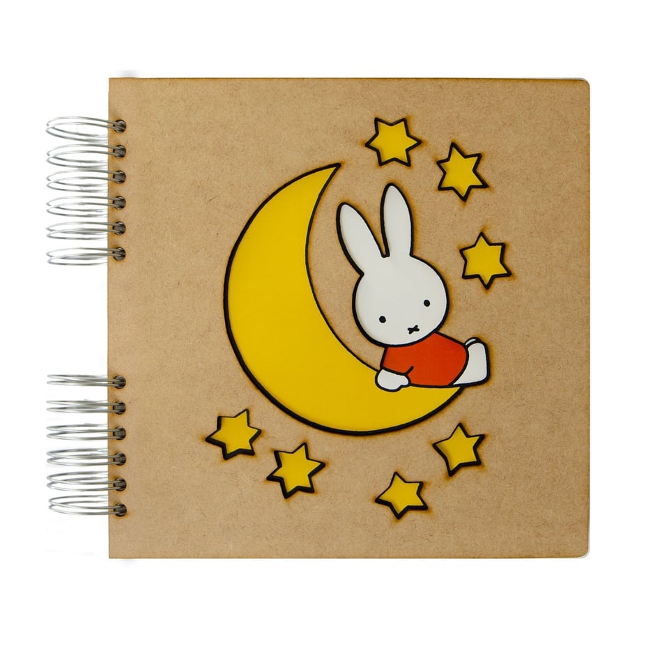 Baby Photo album - Scrapbook - Miffy on the Moon