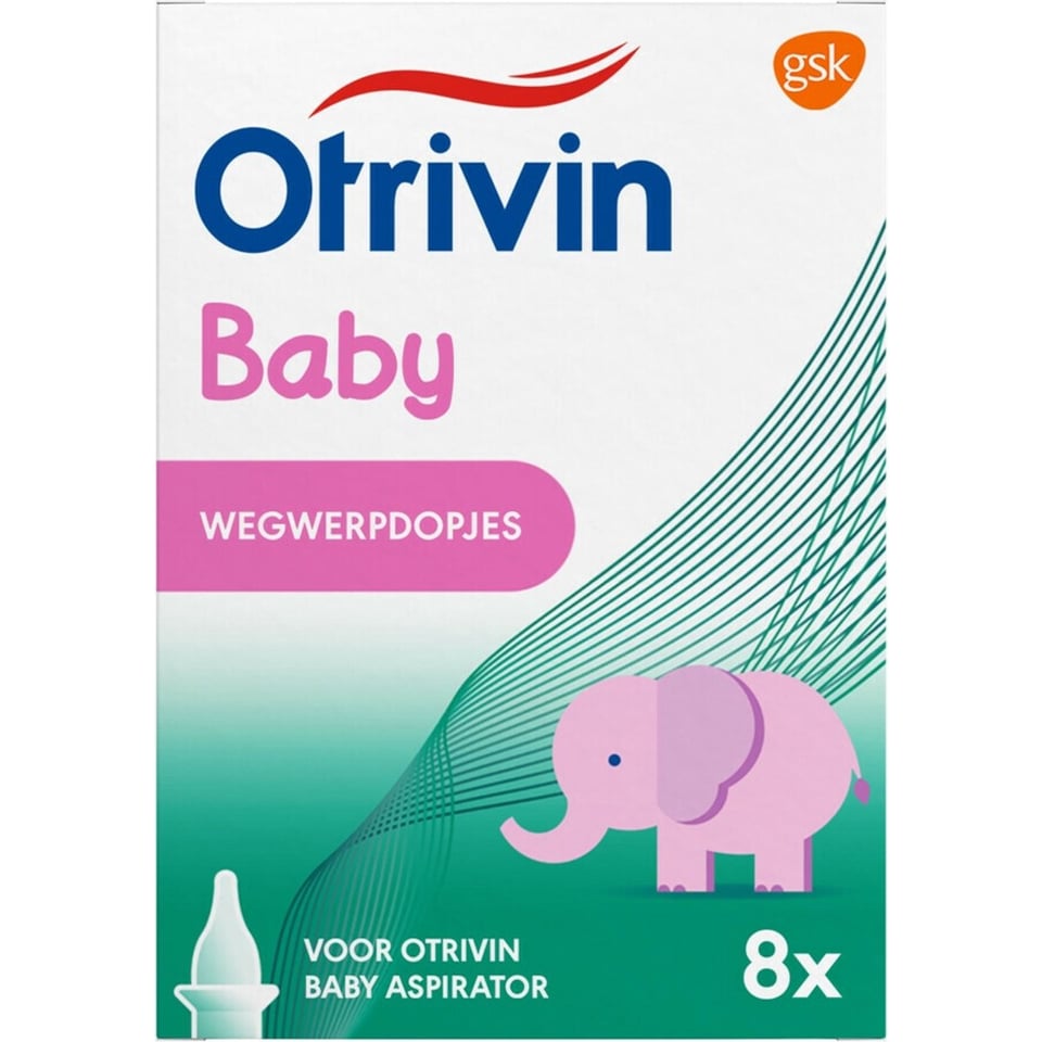 Otrivin - Baby Aspirator Wegwerp Neusdopjes - 8 Stuks