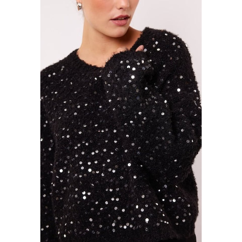 FLURESK Knitted Sweater Nayra Black