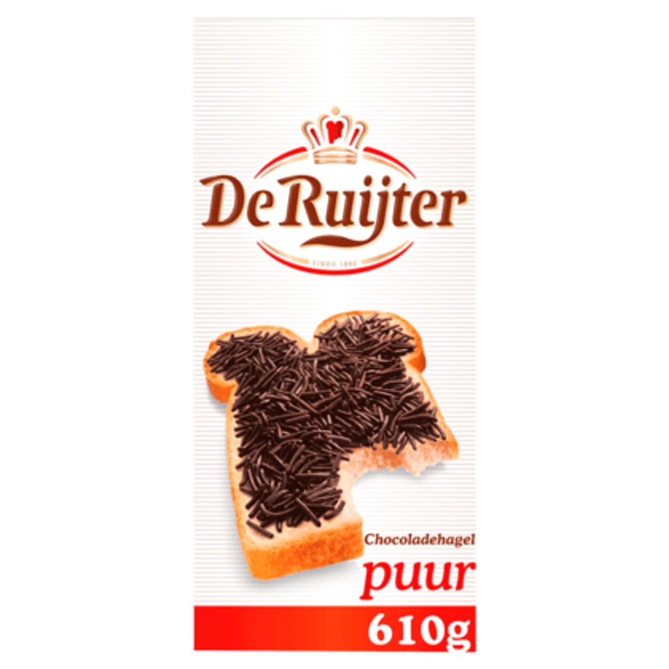 De Ruijter Chocoladehagel Puur