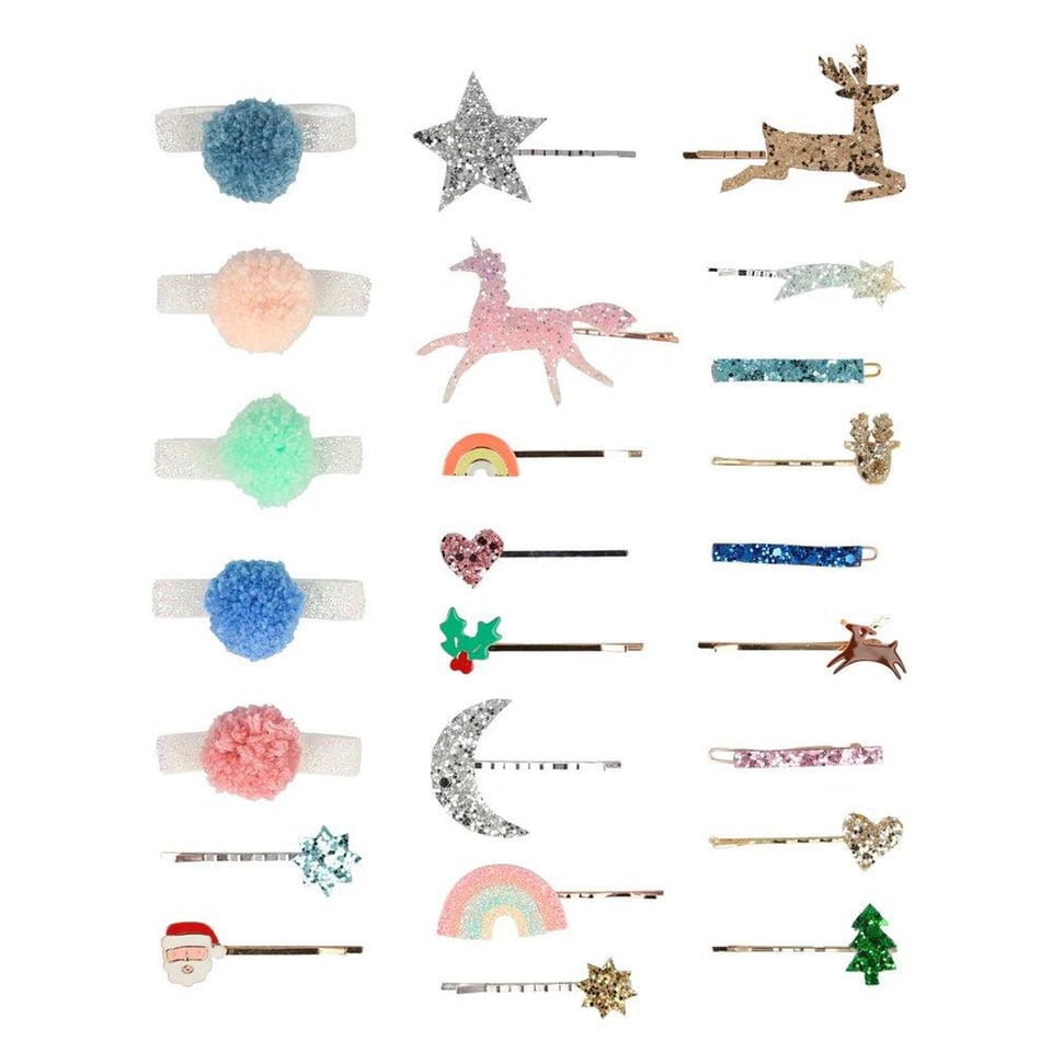 Meri Meri Haaraccessoires Adventskalender