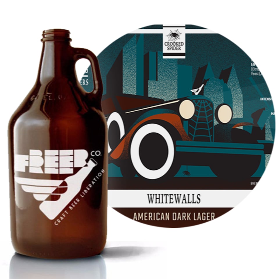 American Dark Lager - WHITEWALLS