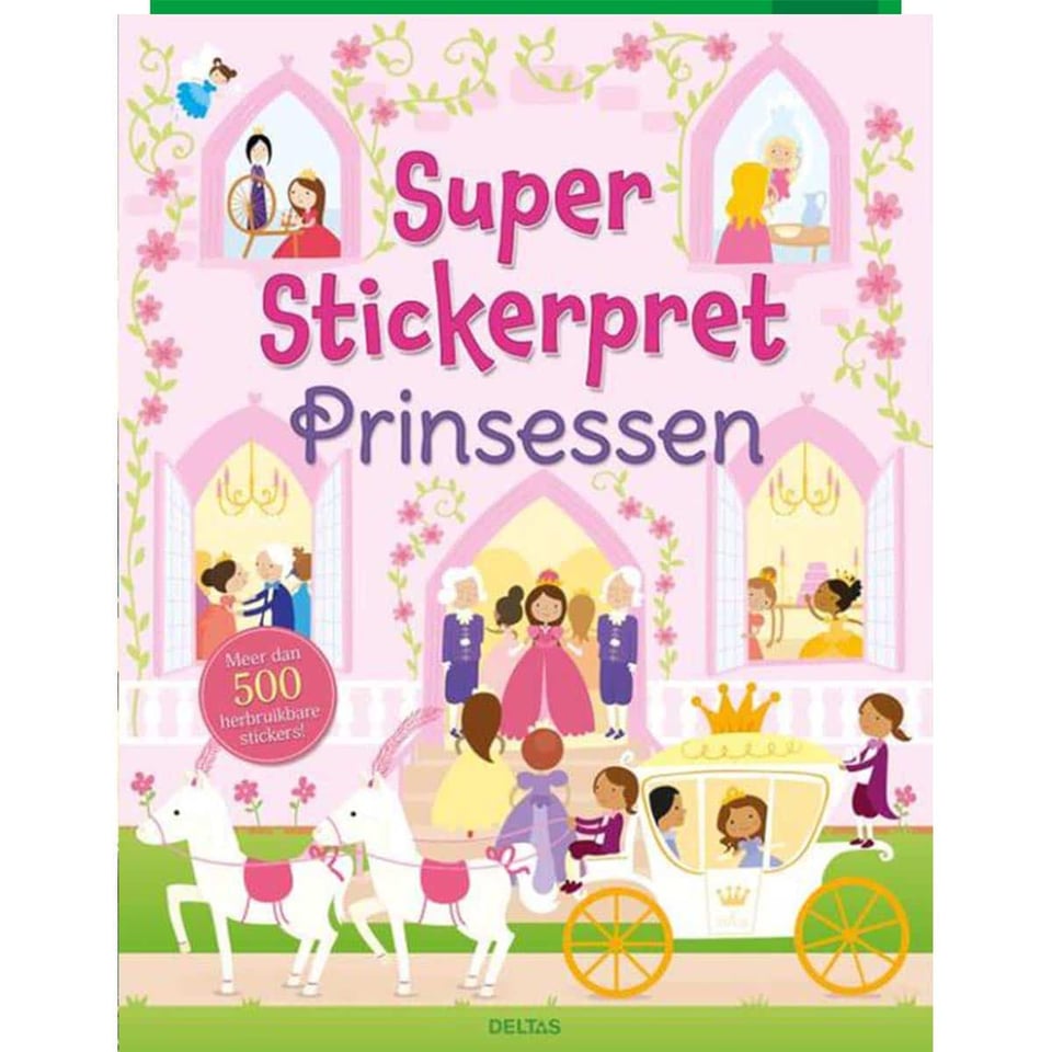 Super Stickerpret - Prinsessen