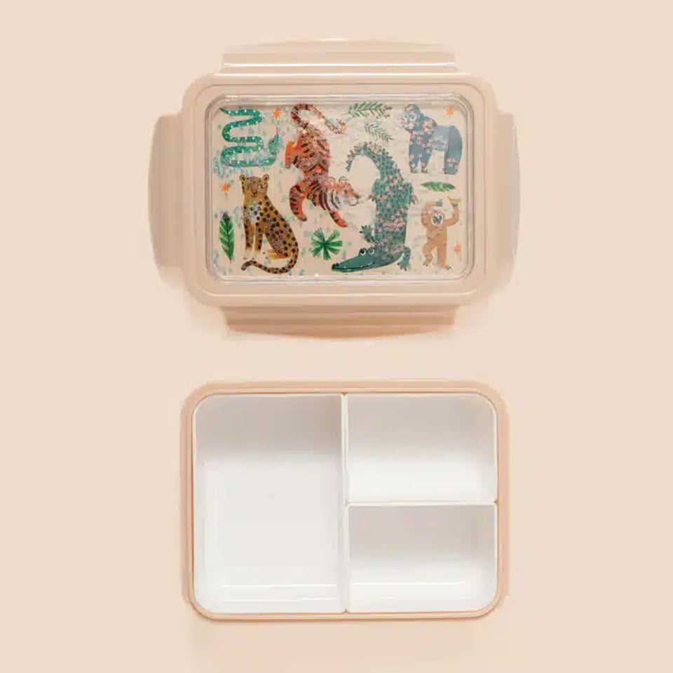 Petit Monkey Lunchbox Bento Upside Down Animals