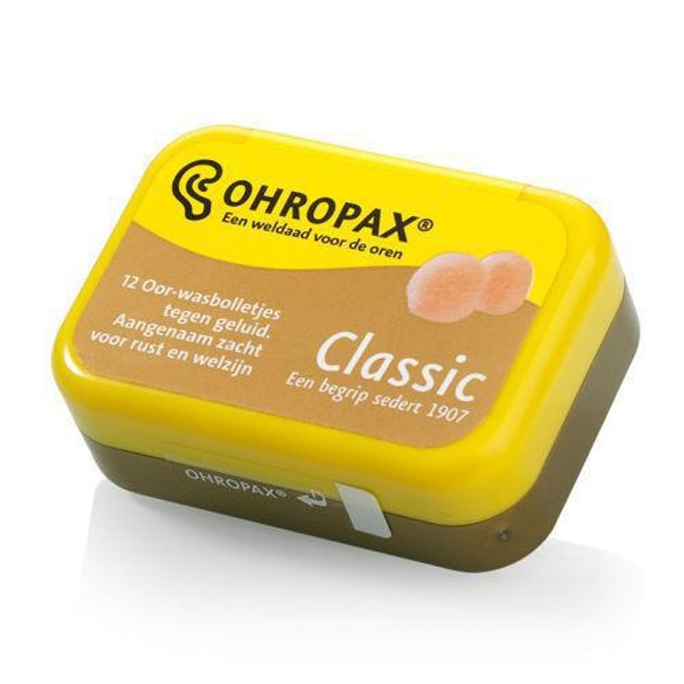 OHROPAX GELUIDDEMP LAWAAI CLAS 12st