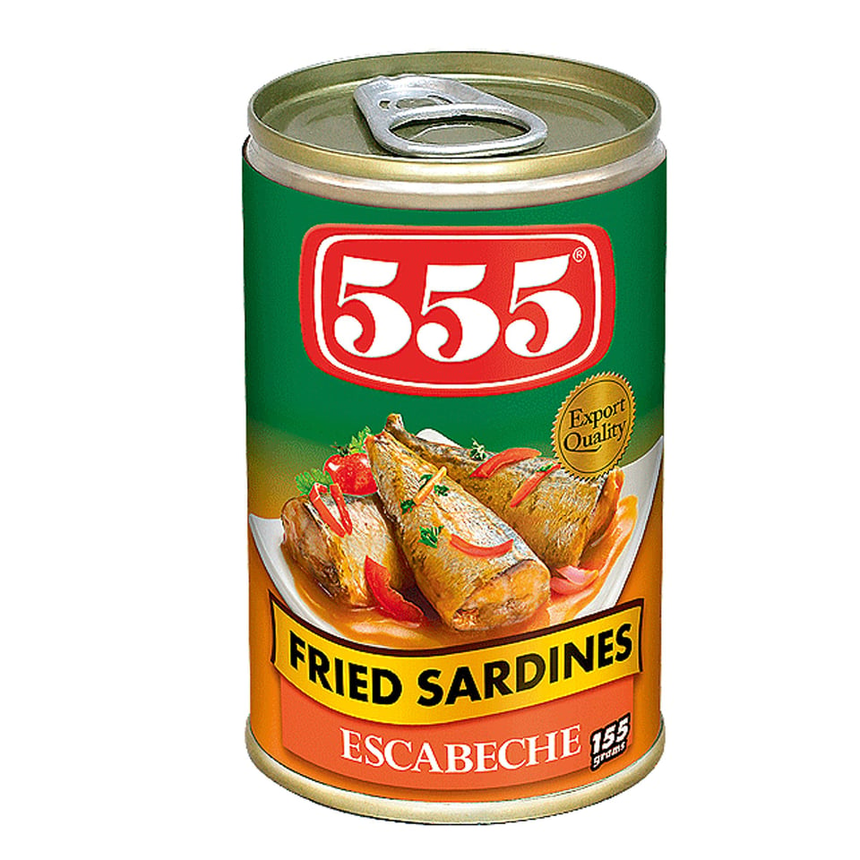 555 Sardines Escabeche 155g