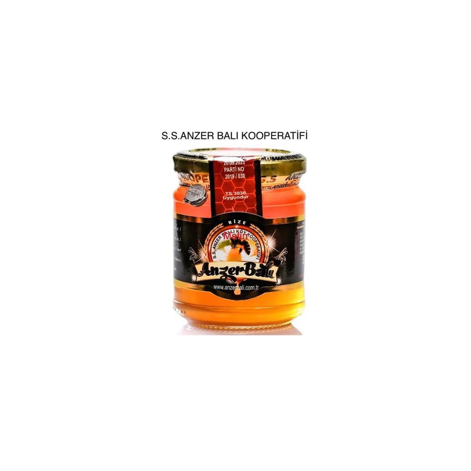 Anzer Bali (Anzer Honing) Turkije 250G S.S. Köy Kooperatifi (vloeibaar) - 250g