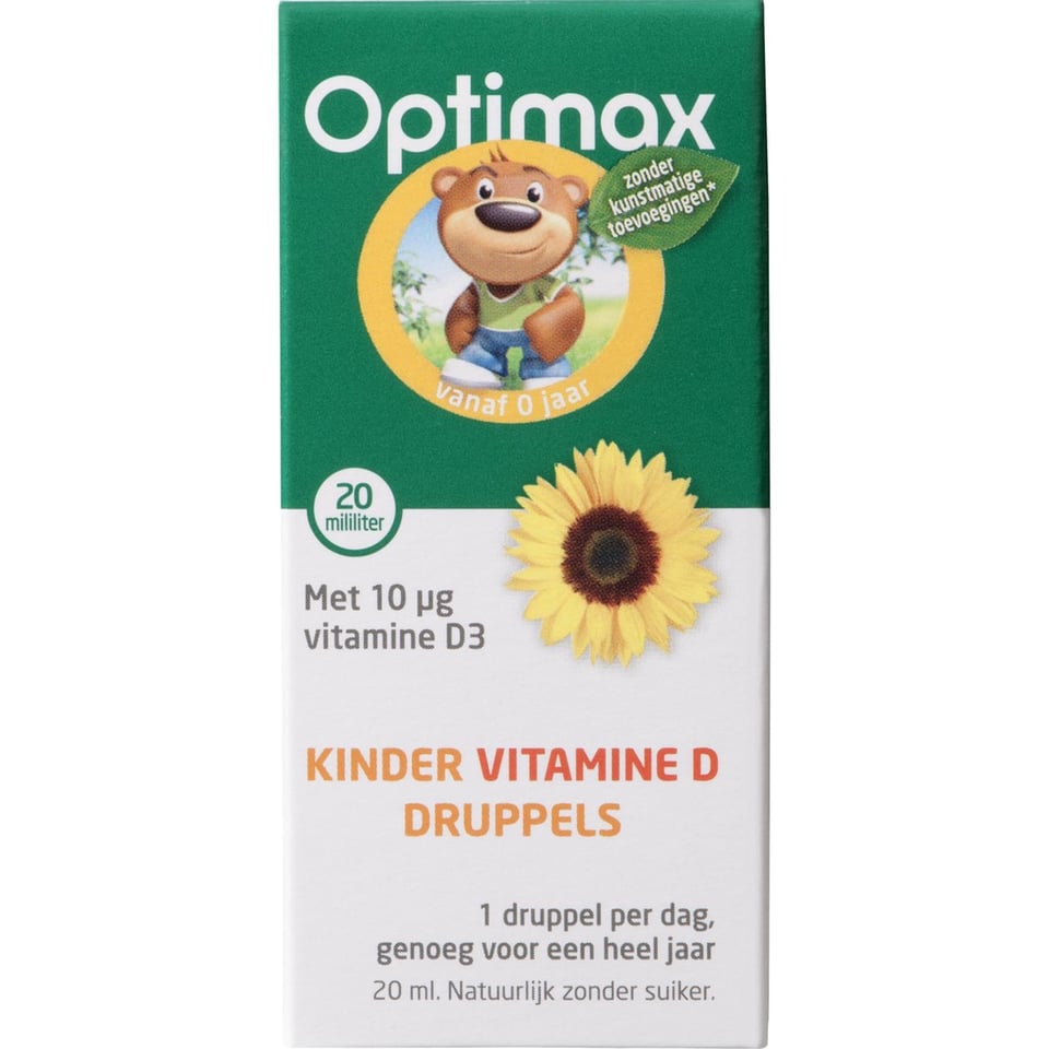 Optimax Kinder Natuurlijke D Druppels