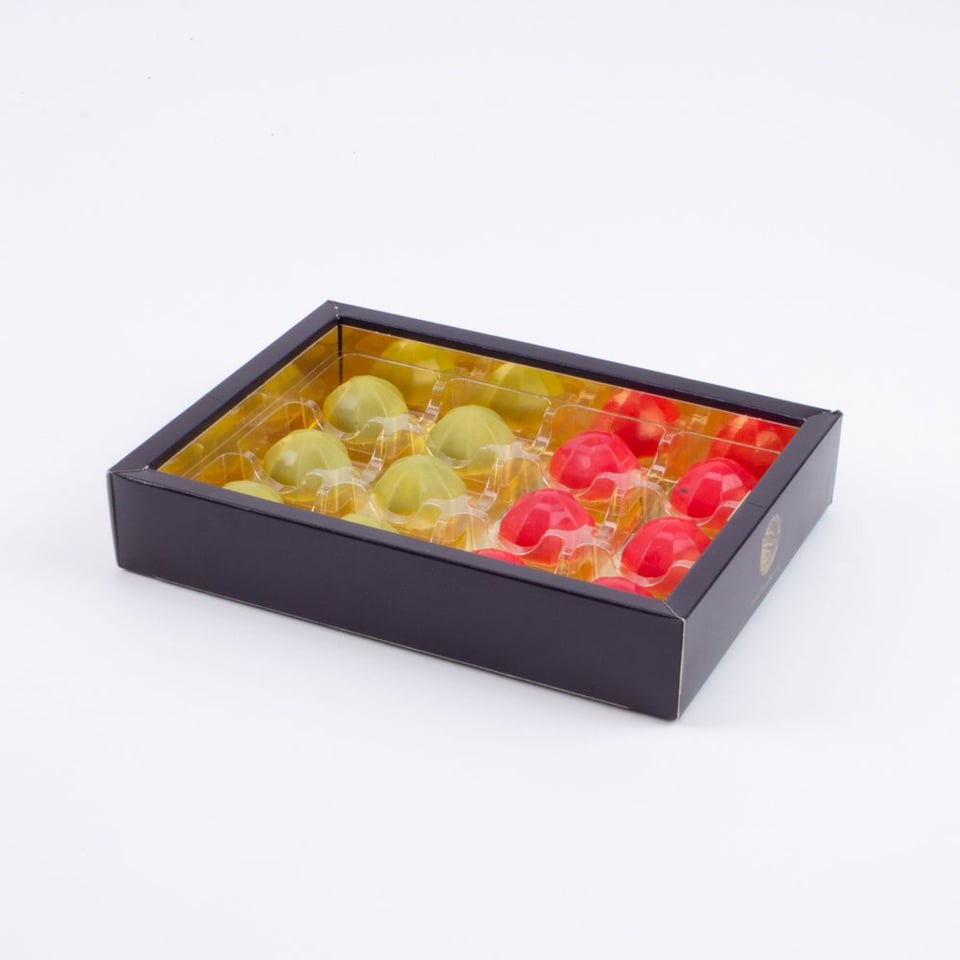 Likeurbonbons Boswandeling Mixen - 12 Stuks - Puur,Melk,Wit
