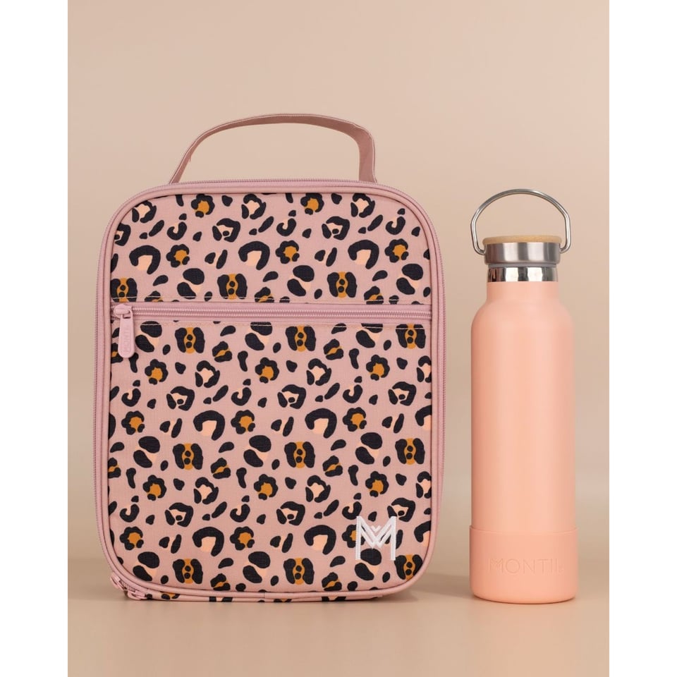 X Montii Lunch Koeltas L Blossom Leopard - Roze