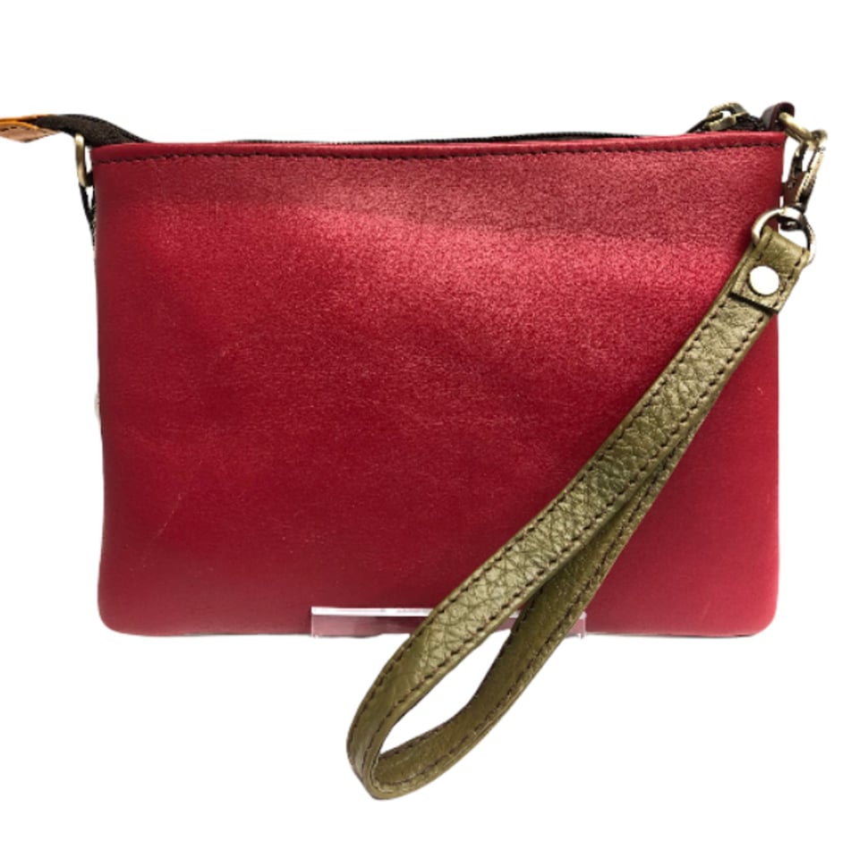 Soruka Leren Tasje - Clutch Print