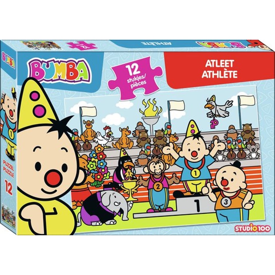 Bumba Puzzel 12 Stuks Atleet