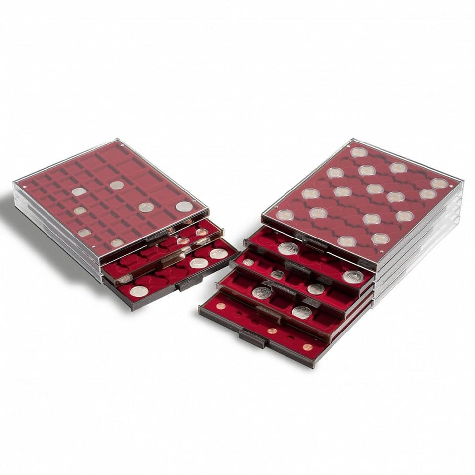 Muntenbox MB 20 Vierkante Vakken 48x48 Mm