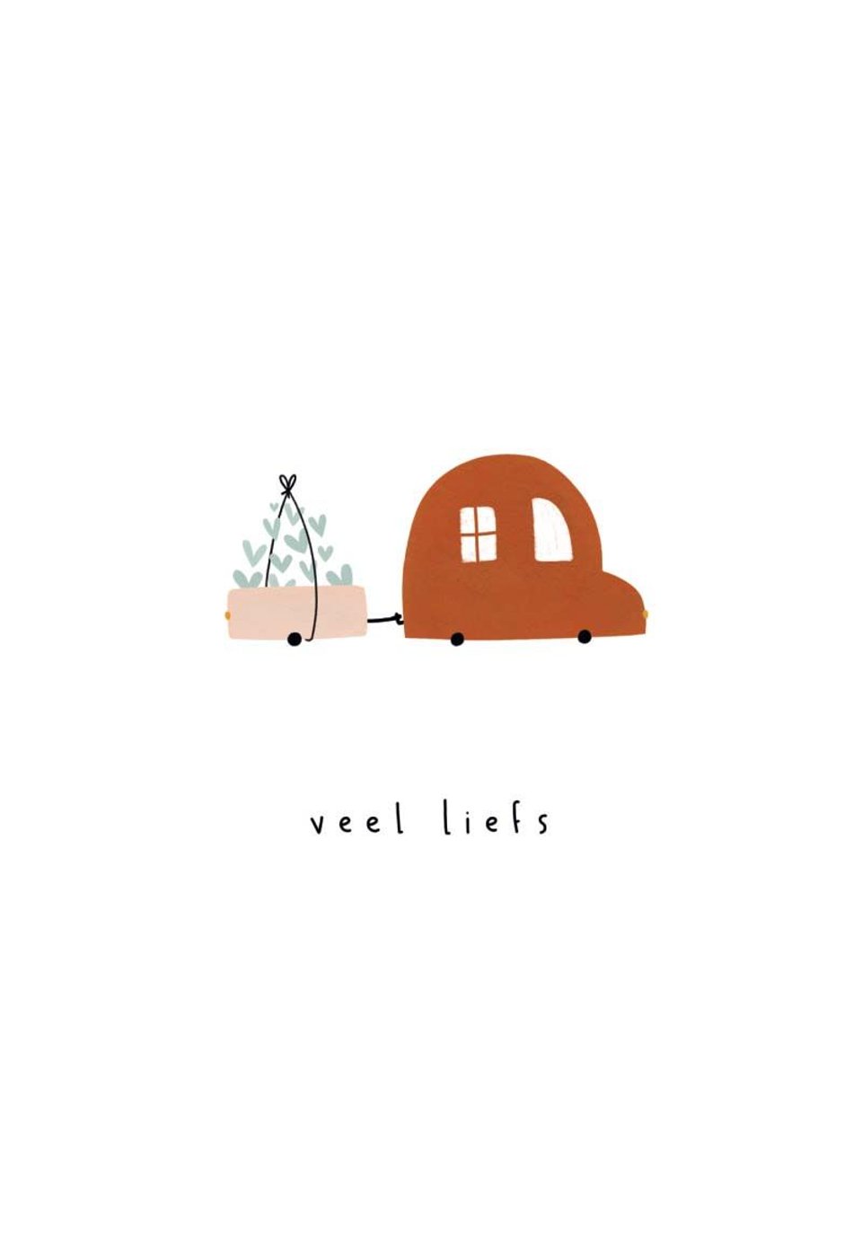 Wenskaarten - Klein Liefs