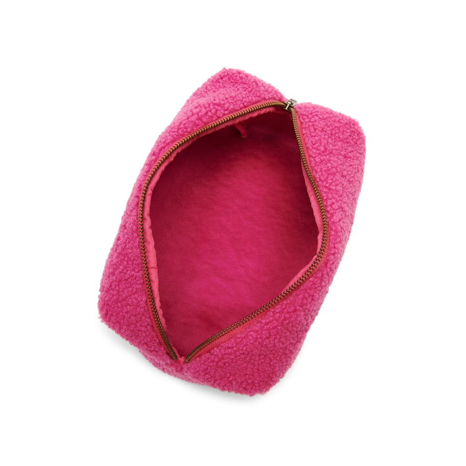 Pink Teddy Pouch