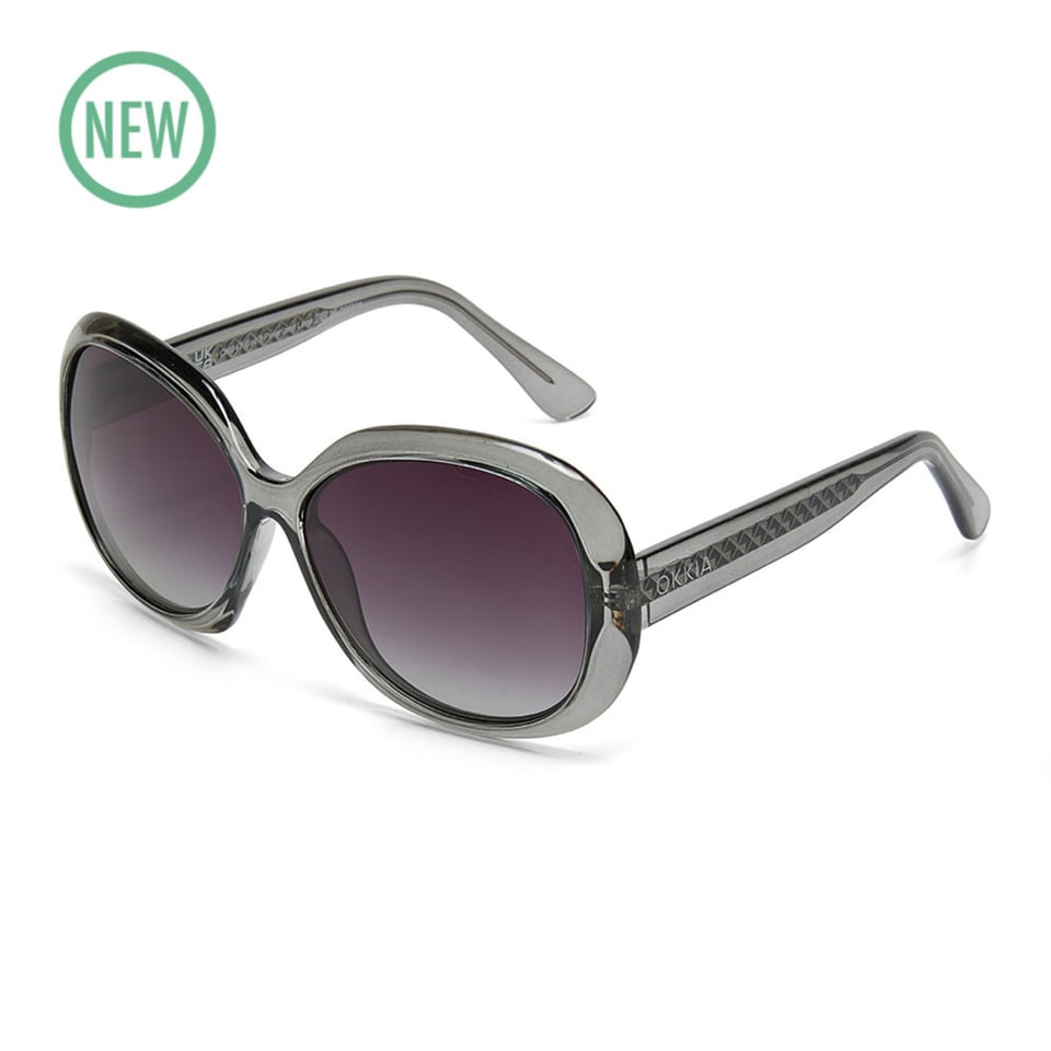 Zonnebril MIAMI Butterfly Smoke OK047-SM + Polarized