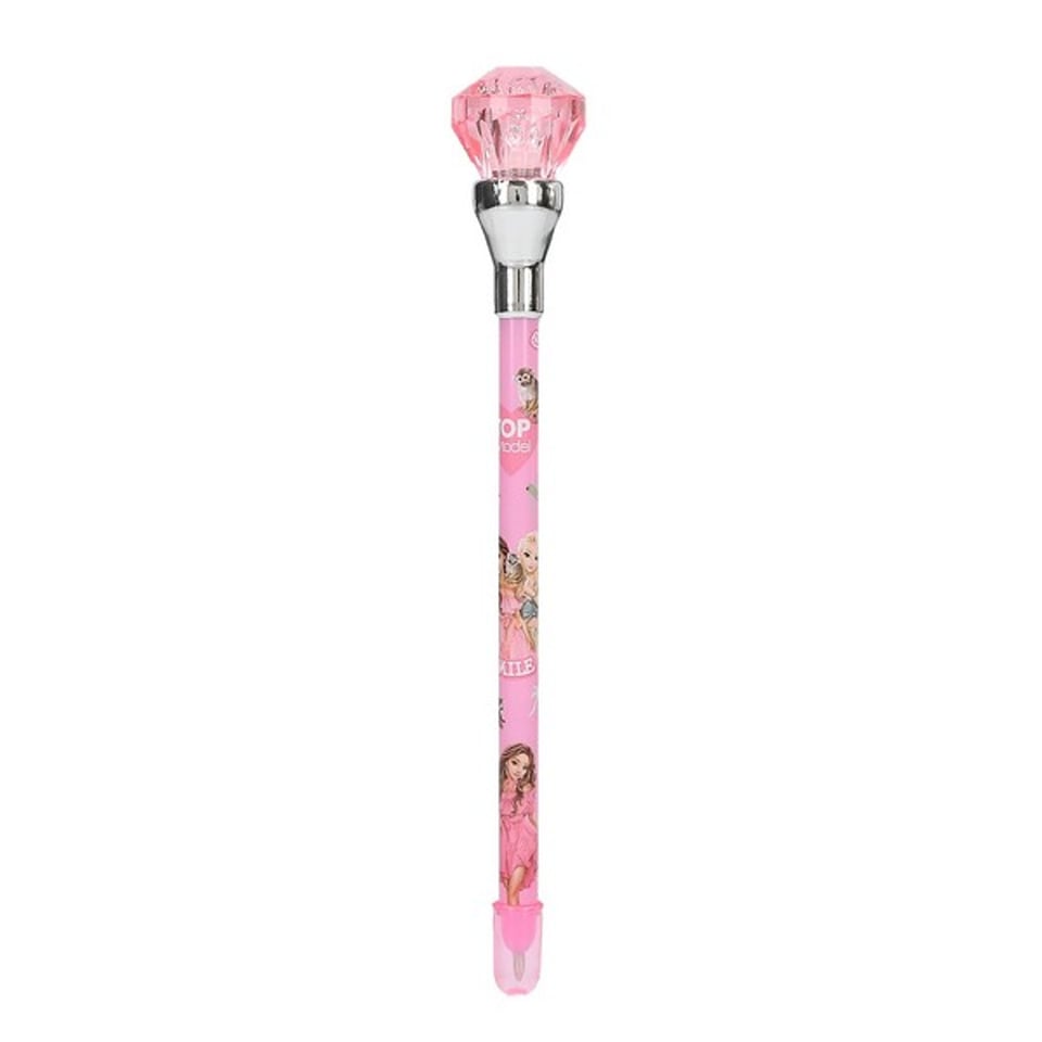 TOPModel Balpen Met Lichtdiamant Juicy Roze