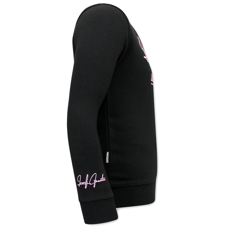 Heren Sweater - Athletic Dept. - Zwart / Rose