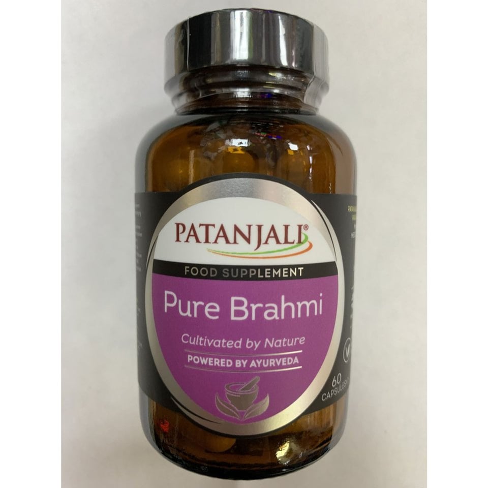 Patanjali Pure Brahmi 60 Capsules