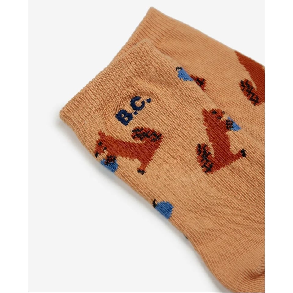 Bobo Choses Baby Hungry Squirrel All Over Long Socks