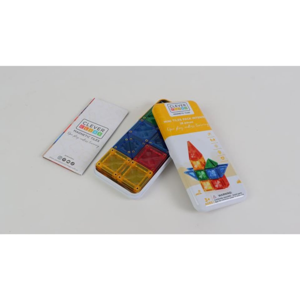Cleverclixx Mini Tiles Pack Intense 28 Stuks
