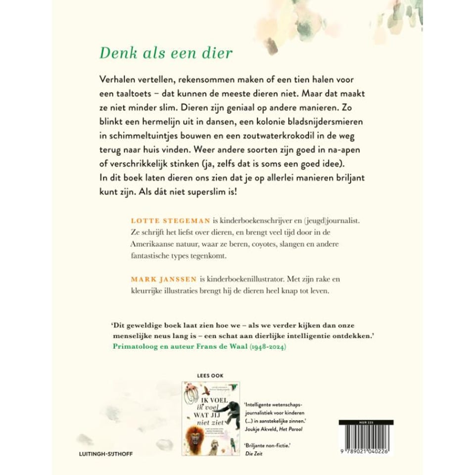 Slimmer Dan Je Denkt - Over Snuggere Mieren, Briljante Gordeldieren en Een Hengst Die Aan Hoofdrekenen Deed