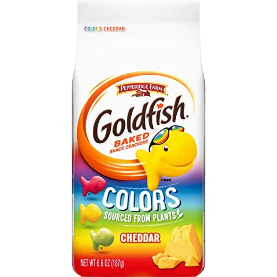 Goldfish Colours Crackers 187G