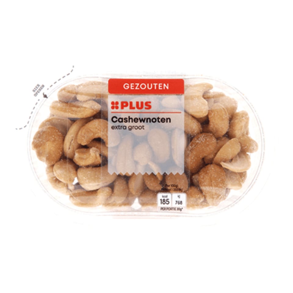 PLUS Cashewnoten Extra Groot (Gez)
