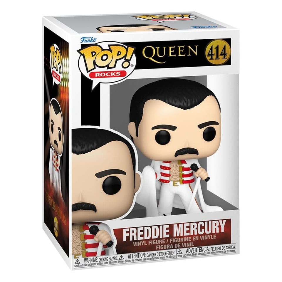 Pop! Rocks Queen 414 - Freddie Mercury with Cape