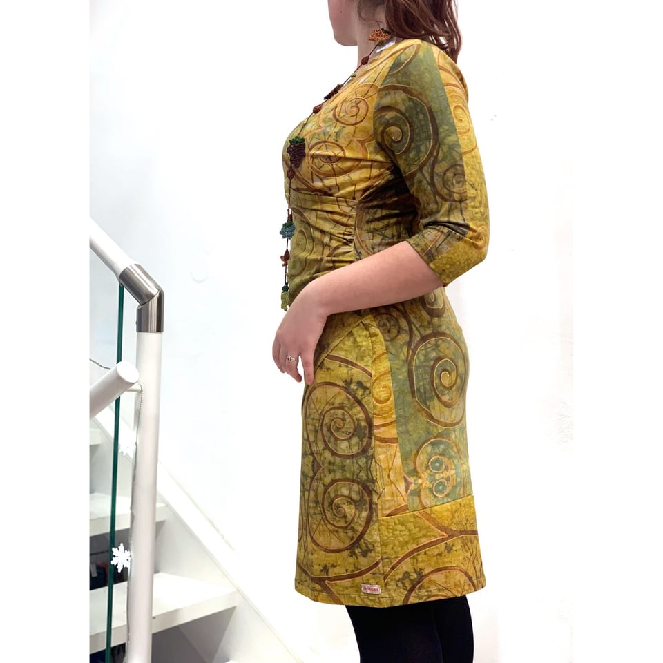 Klimt Kiss Wrap Dress