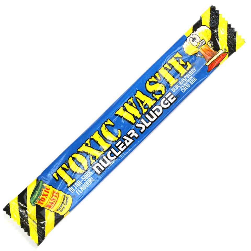 Toxic Waste Nuclear Sludge Blue Raspberry Bar 20G