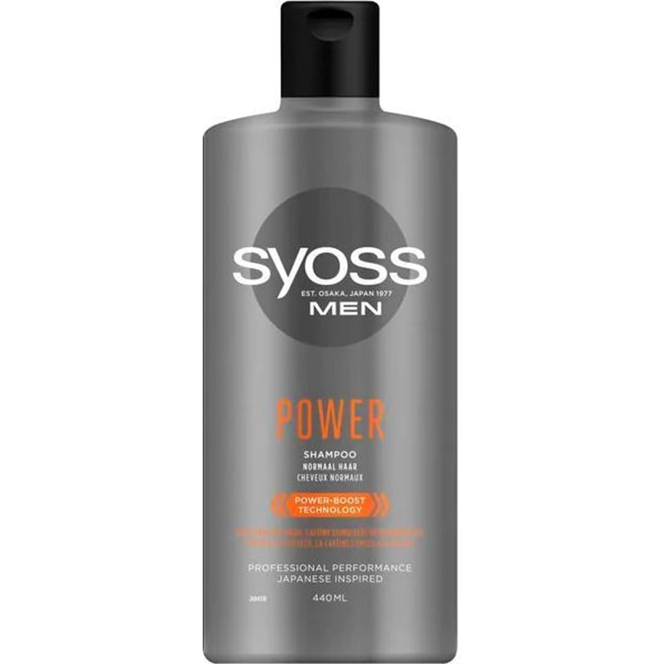 Syoss Shampoo Men Power&streng440ml
