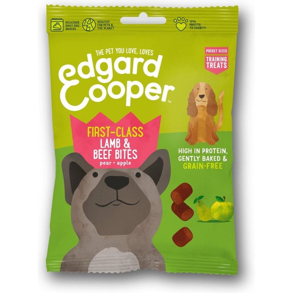 E&C Hond Bites Lam&Rund 50G