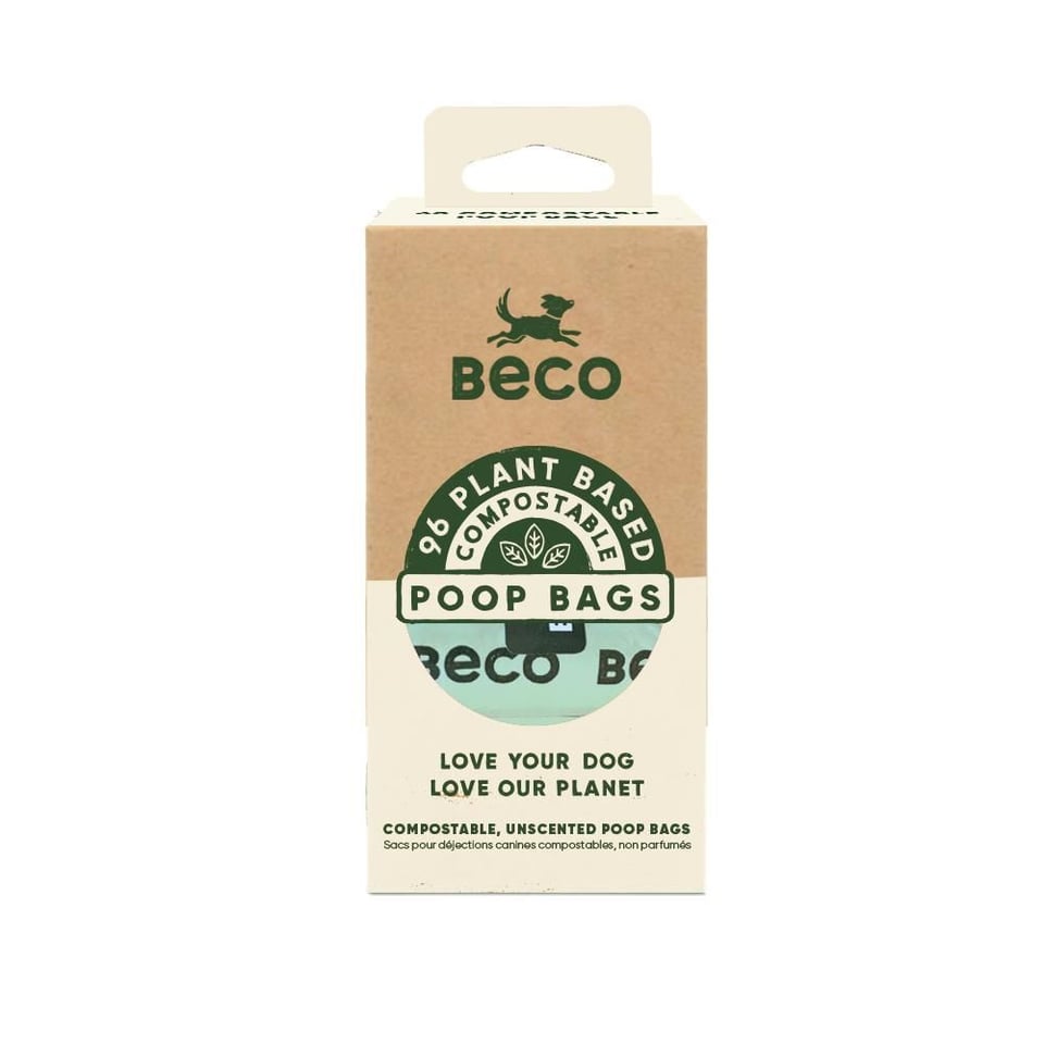 Beco Bags - Poepzakjes composteerbaar - 8 x 12 zakjes