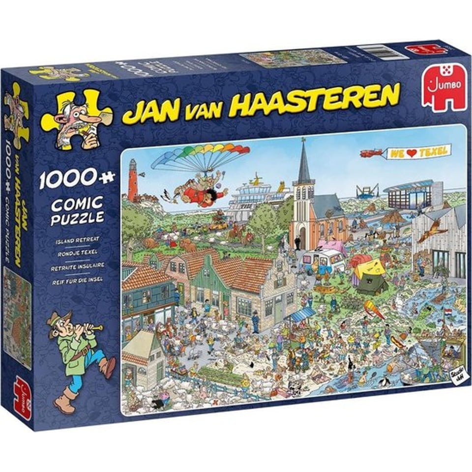 Jan Van Haasteren Puzzel Rondje Texel 1000 Stukjes