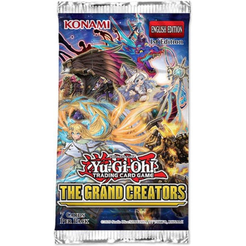 Yu-Gi-Oh The Grand Creators Booster