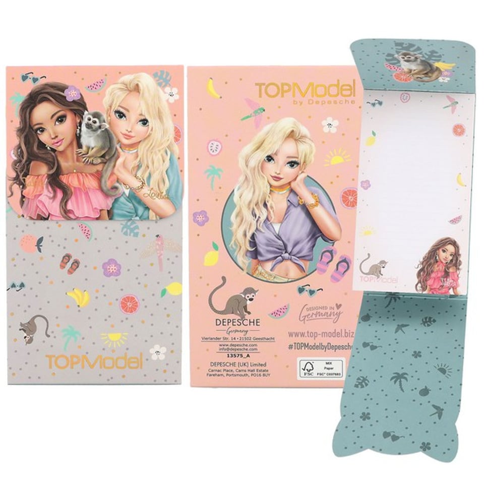 TOPModel Notitieblok Met Magnetische Sluiting Wild