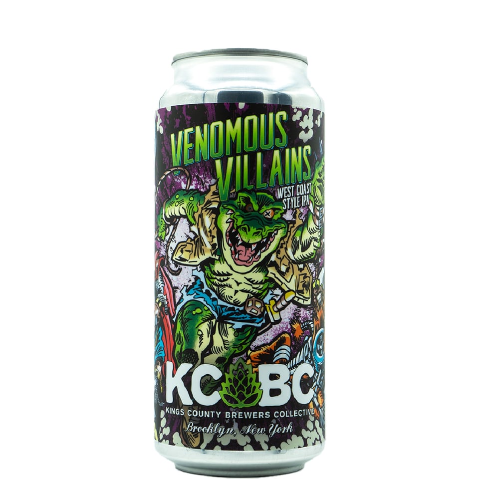 Kings County Brewers Collective Venomous Villains