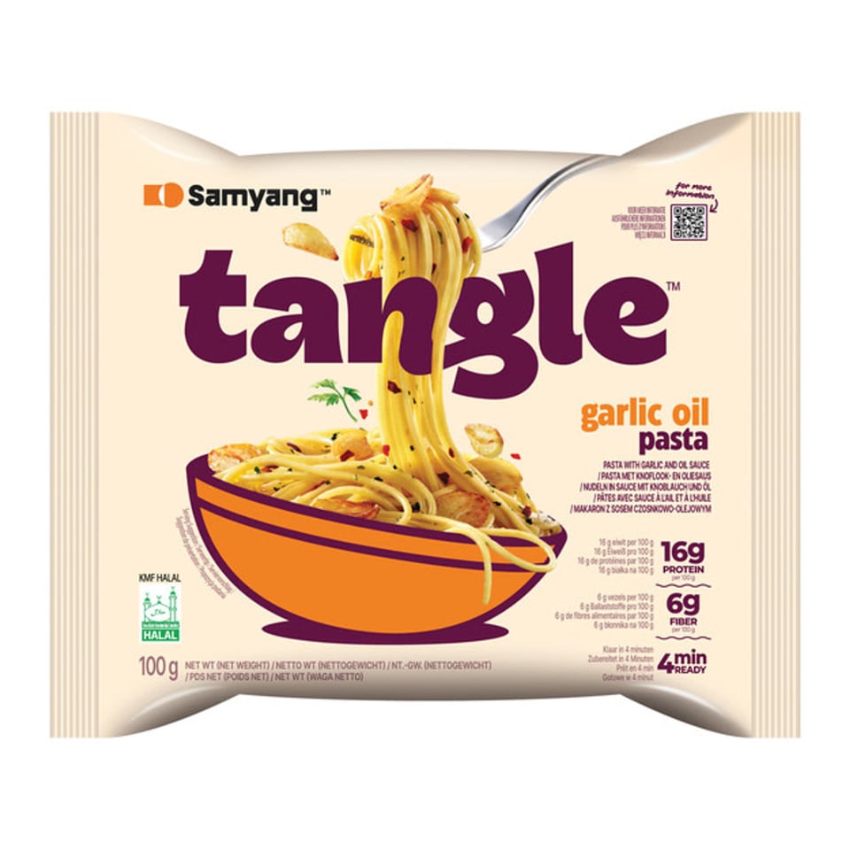 Samyang Tangle Pasta with Garlic Oil 100g