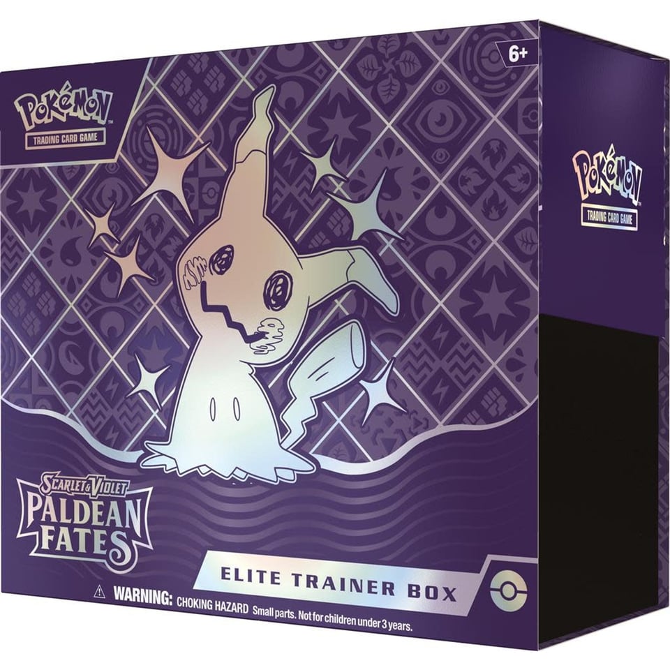 Pokémon Scarlet & Violet Paldean Fates Elite Trainer Box