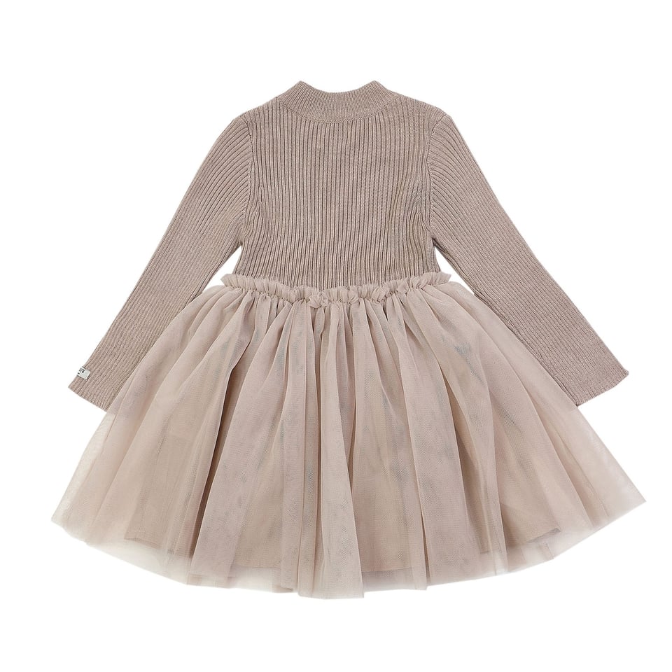 Donsje Lotus Dress Rose Grey