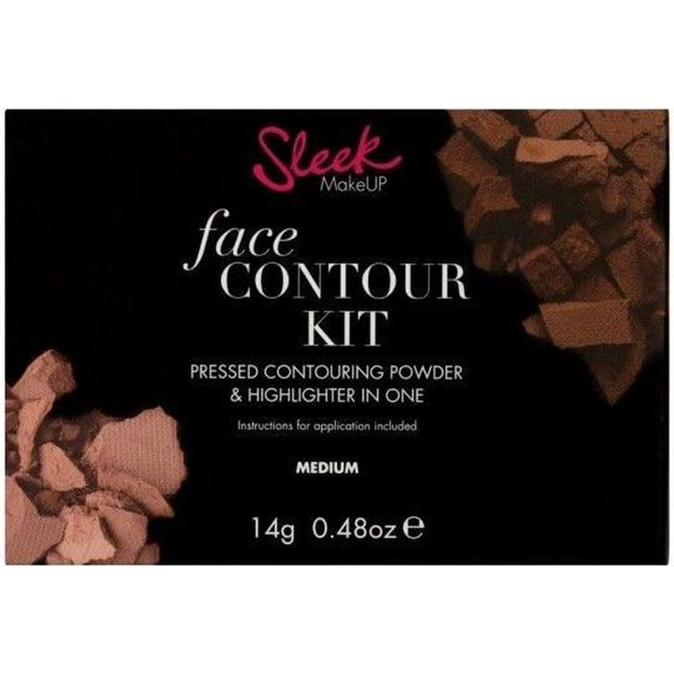 Sleek Make-up Foundation Face Contour Kit Medium