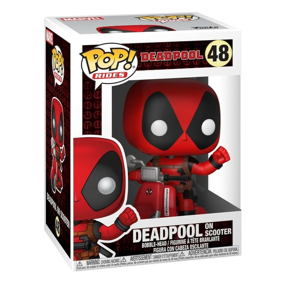 Pop! Pop! Rides 48 Marvel - Deadpool on Scooter